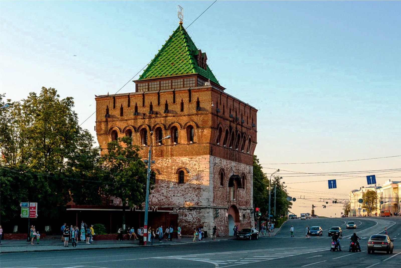 Дмитриевская башня нижний новгород фото